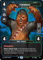 Star Wars: Unlimited A Lawless Time Chewbacca - Mighty Rescuer (Serialized) 888 Legendary Near Mint Foil