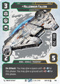Star Wars: Unlimited A Lawless Time Millennium Falcon - Dodging Patrols (Serialized) 890 Uncommon Near Mint Foil