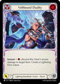 Flesh and Blood TCG Omens of the Third Age Voltbound Duality (Blue) #OMN079 Common Near Mint Rainbow Foil