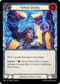 Flesh and Blood TCG Omens of the Third Age Nebula Duality (Blue) #OMN123 Common Near Mint Rainbow Foil
