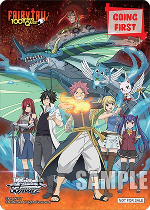 Weiss Schwarz FAIRY TAIL 100 YEARS QUEST Going First (Fairy Tale 100 Years Quest) Promo Near Mint