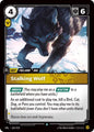 Riftbound: League of Legends Trading Card Game Unleashed Stalking Wolf 166/219 Uncommon Near Mint Foil