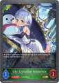 Shadowverse: Evolve BP16: New World Genesis Lily, Crystalian Innocence BP16-007EN Gold Near Mint