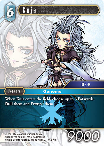 Final Fantasy TCG Dreamlike Oceans Kuja 28-025C Common Near Mint