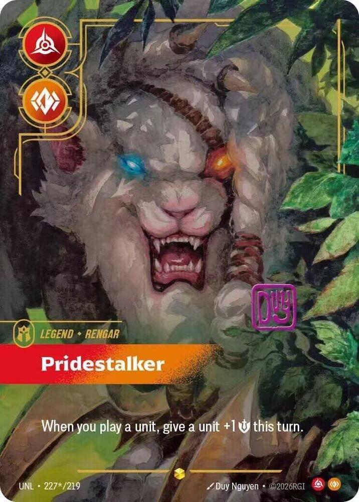 Riftbound: League of Legends Trading Card Game Unleashed Rengar - Prid ...