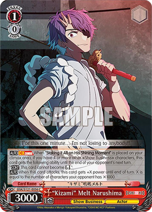 Weiss Schwarz [OSHI NO KO] Vol.2 "Kizami" Melt Narushima OSK/S121-E056 C Common Near Mint