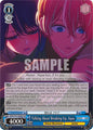 Weiss Schwarz [OSHI NO KO] Vol.2 Talking About Breaking Up, Aqua (SR) OSK/S121-E080S SR Super Rare Near Mint