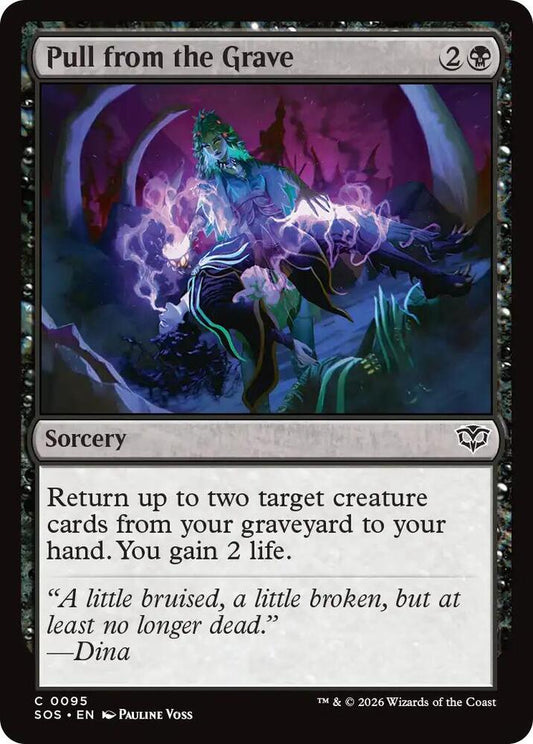 Magic: The Gathering Secrets of Strixhaven Pull from the Grave 95 C Near Mint (Japanese)