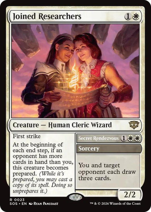 Magic: The Gathering Secrets of Strixhaven Joined Researchers 23 R Near Mint (Spanish)