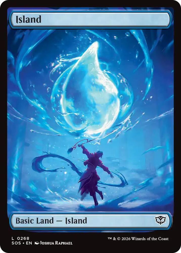 Magic: The Gathering Secrets of Strixhaven Island (0268) 268 L Near Mint (Spanish)
