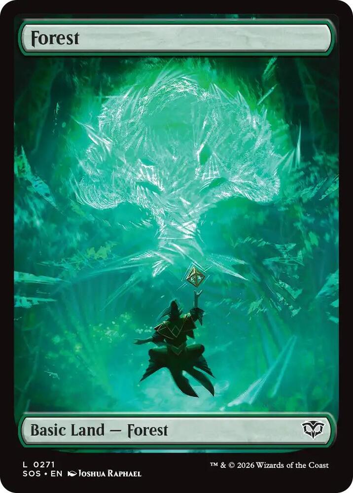 Magic: The Gathering Secrets of Strixhaven Forest (0271) 271 L Near Mint Foil (Italian)