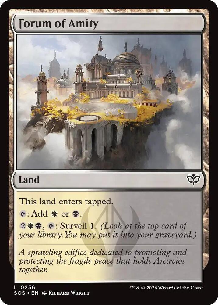 Magic: The Gathering Secrets of Strixhaven Forum of Amity 256 L Near Mint (Japanese)
