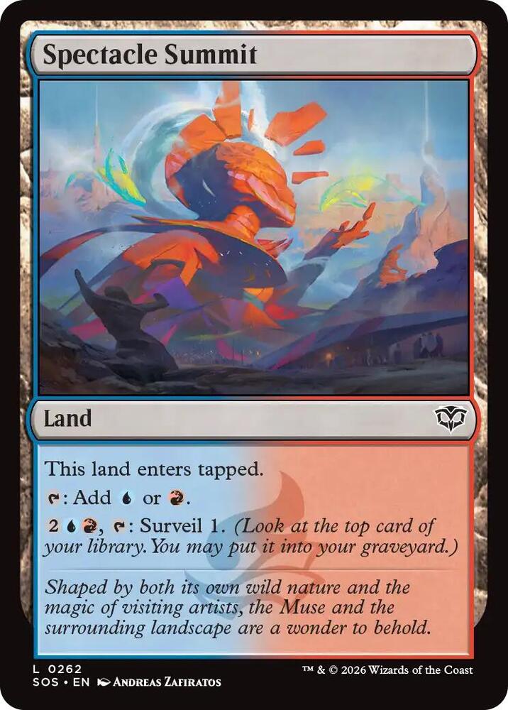 Magic: The Gathering Secrets of Strixhaven Spectacle Summit 262 L Near Mint Foil (Japanese)