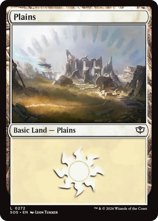 Magic: The Gathering Secrets of Strixhaven Plains (0272) 272 L Near Mint