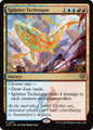 Magic: The Gathering Secrets of Strixhaven Splatter Technique 231 R Near Mint Foil (Italian)