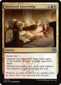 Magic: The Gathering Secrets of Strixhaven Borrowed Knowledge 178 U Near Mint Foil (French)