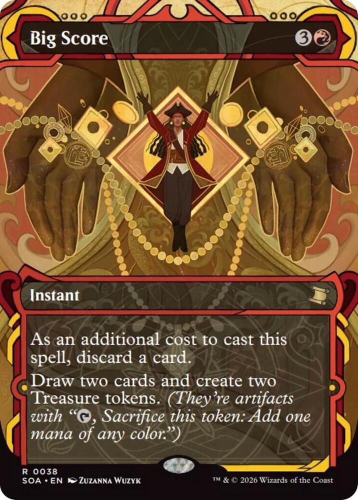 Magic: The Gathering Secrets of Strixhaven: Mystical Archive Big Score 38 R Near Mint