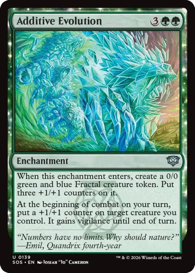 Magic: The Gathering Secrets of Strixhaven Additive Evolution 139 U Near Mint (German)
