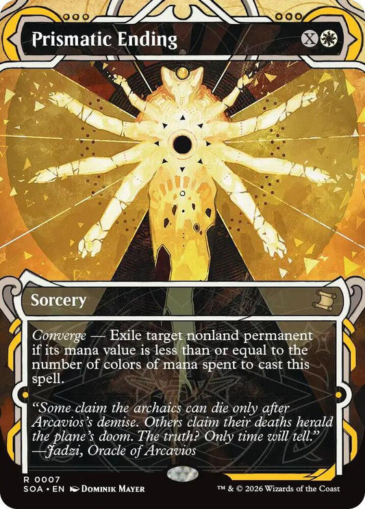Magic: The Gathering Secrets of Strixhaven: Mystical Archive Prismatic Ending 7 R Near Mint Foil (Japanese)
