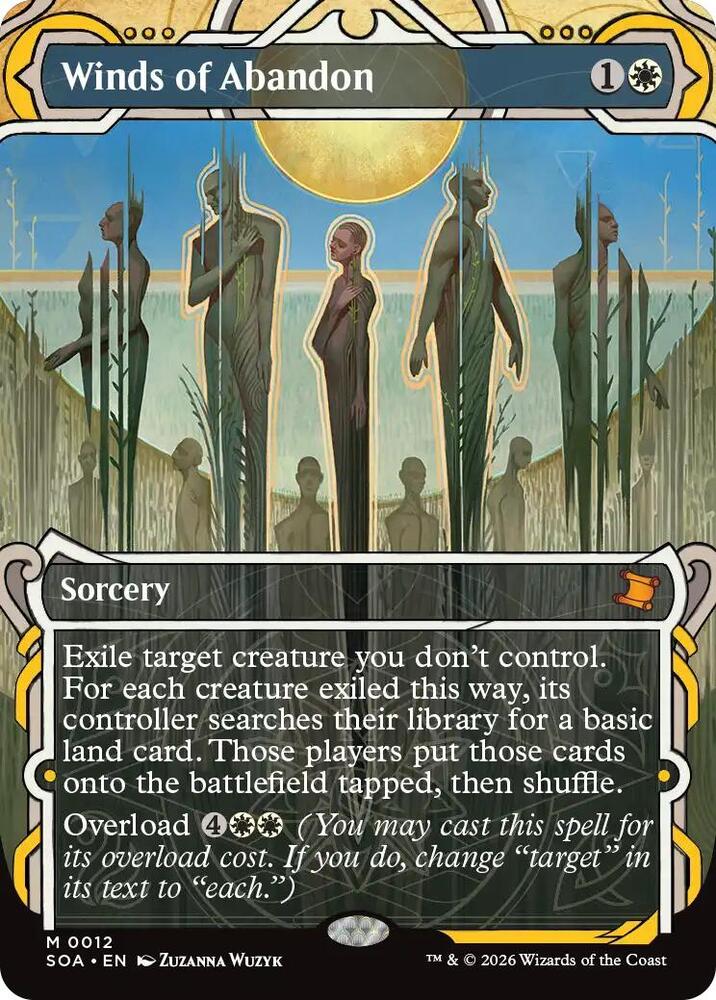 Magic: The Gathering Secrets of Strixhaven: Mystical Archive Winds of Abandon 12 M Near Mint
