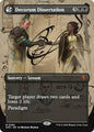 Magic: The Gathering Secrets of Strixhaven Decorum Dissertation (Borderless) 292 M Near Mint (Japanese)