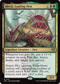 Magic: The Gathering Secrets of Strixhaven Blech, Loafing Pest 176 R Near Mint Foil
