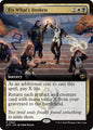 Magic: The Gathering Secrets of Strixhaven Fix What's Broken (Extended Art) 350 R Near Mint Foil (German)