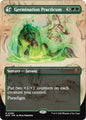 Magic: The Gathering Secrets of Strixhaven Germination Practicum (Borderless) 296 M Near Mint Foil (German)