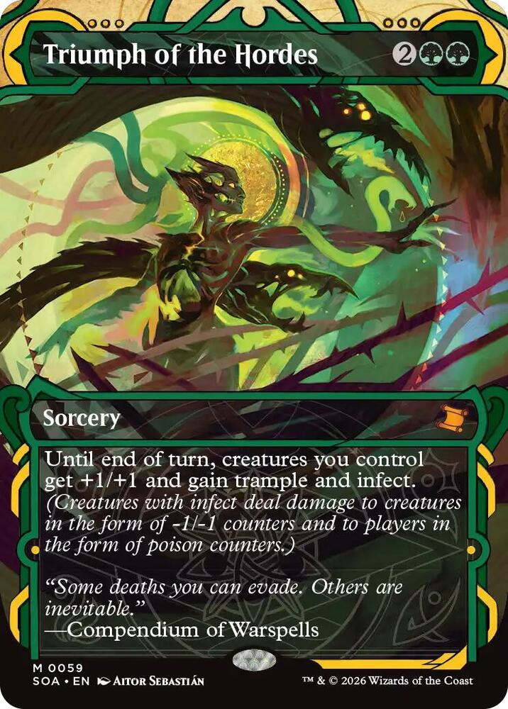 Magic: The Gathering Secrets of Strixhaven: Mystical Archive Triumph of the Hordes 59 M Near Mint (French)