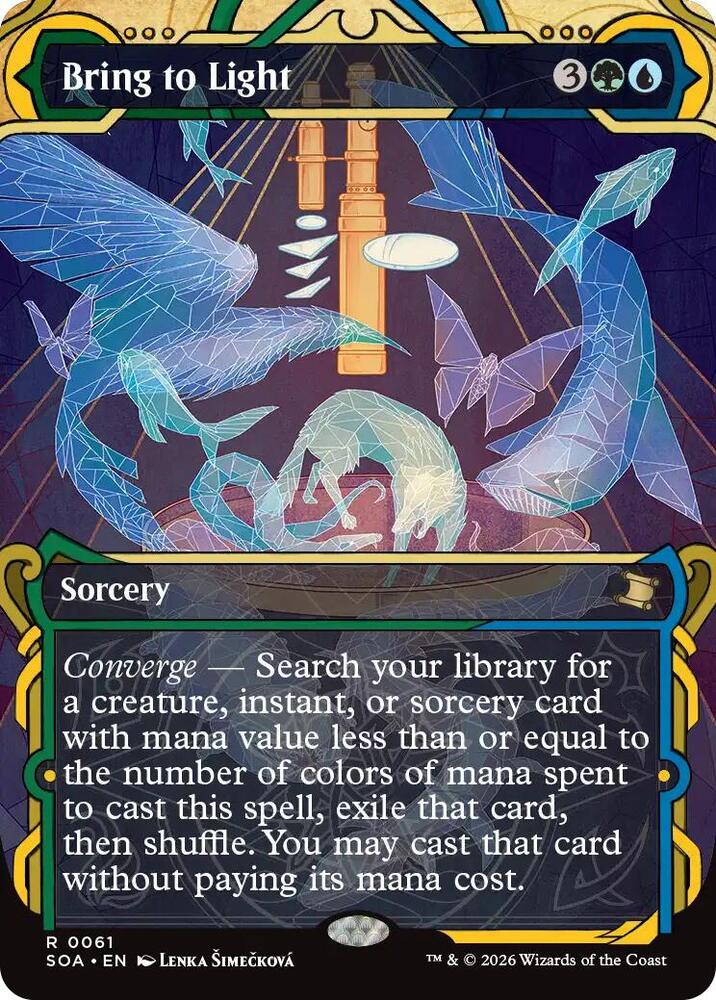 Magic: The Gathering Secrets of Strixhaven: Mystical Archive Bring to Light 61 R Near Mint Foil (Spanish)