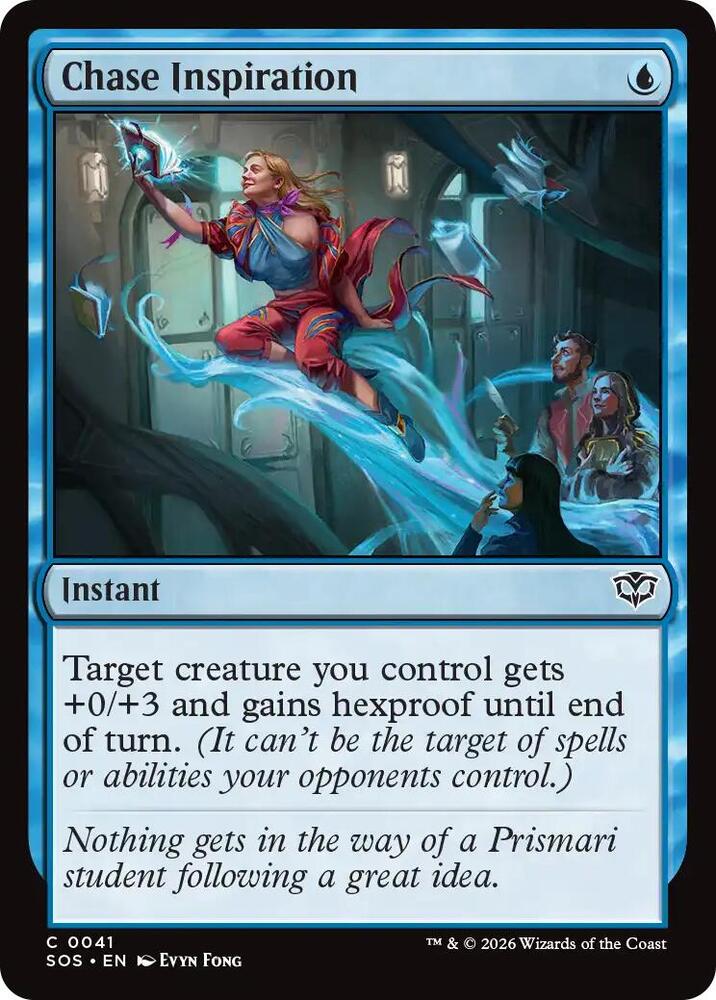 Magic: The Gathering Secrets of Strixhaven Chase Inspiration 41 C Near Mint