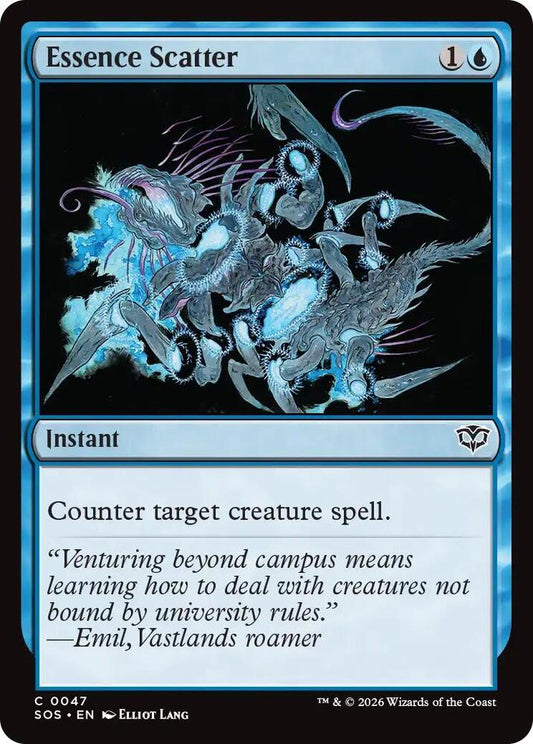 Magic: The Gathering Secrets of Strixhaven Essence Scatter 47 C Near Mint
