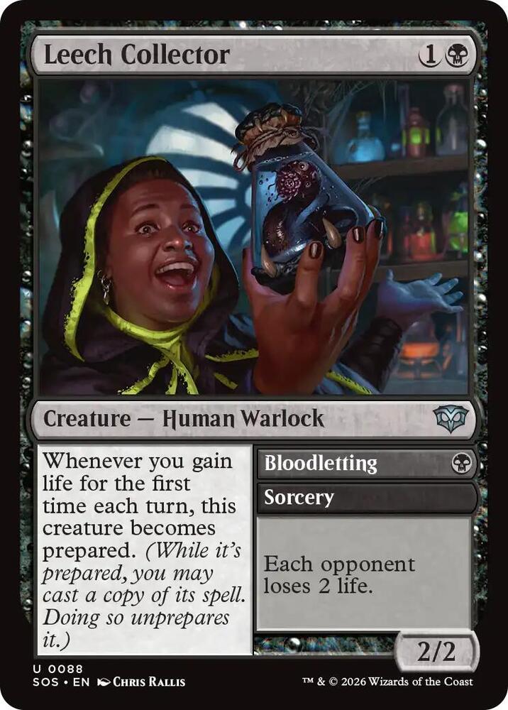 Magic: The Gathering Secrets of Strixhaven Leech Collector 88 U Near Mint (Japanese)