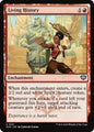 Magic: The Gathering Secrets of Strixhaven Living History 121 U Near Mint Foil (Spanish)