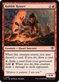 Magic: The Gathering Secrets of Strixhaven Rubble Rouser 128 C Near Mint Foil