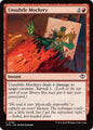 Magic: The Gathering Secrets of Strixhaven Unsubtle Mockery 136 C Near Mint (Spanish)