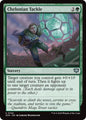 Magic: The Gathering Secrets of Strixhaven Chelonian Tackle 142 U Near Mint Foil (Italian)