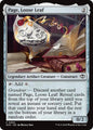 Magic: The Gathering Secrets of Strixhaven Page, Loose Leaf 250 C Near Mint (Spanish)