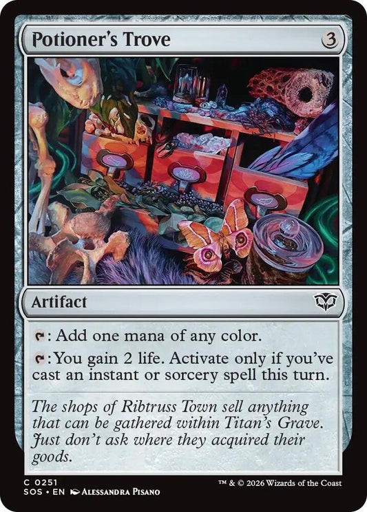 Magic: The Gathering Secrets of Strixhaven Potioner's Trove 251 C Near Mint (Italian)
