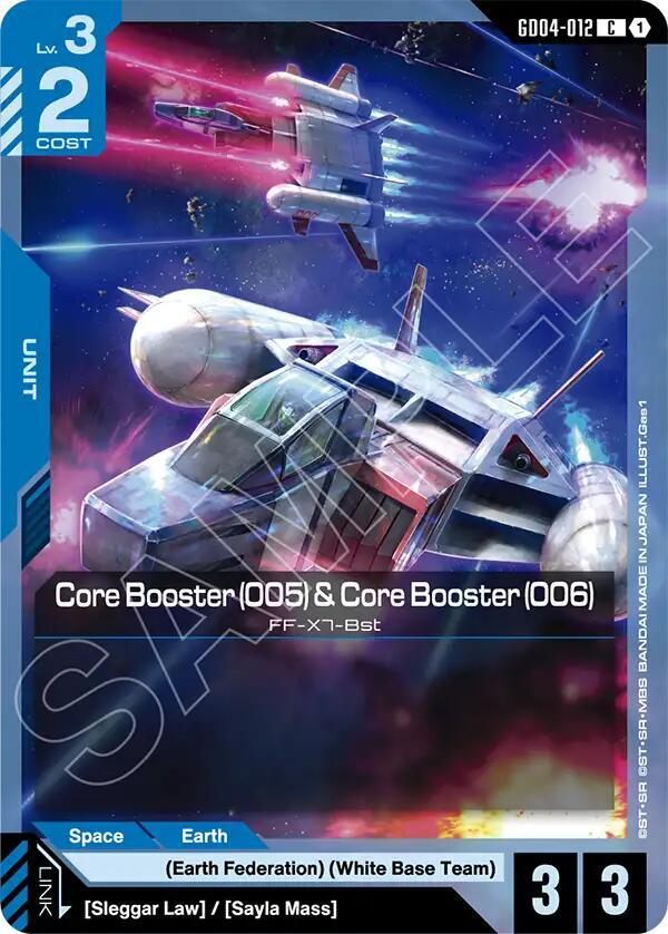 Gundam Card Game Phantom Aria Core Booster (005) & Core Booster (006) GD04-012 Common Near Mint
