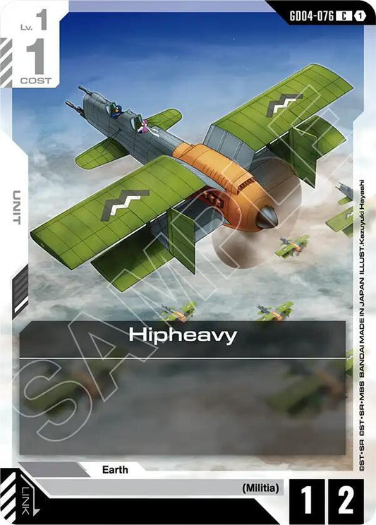 Gundam Card Game Phantom Aria Hipheavy GD04-076 Common Near Mint