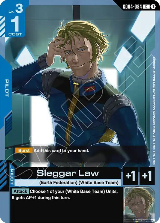 Gundam Card Game Phantom Aria Sleggar Law GD04-084 Common Near Mint