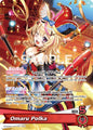 hololive OFFICIAL CARD GAME Enchant Regalia Omaru Polka (OSR) hBP05-003 Oshi Super Rare Near Mint Foil