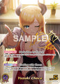 hololive OFFICIAL CARD GAME Enchant Regalia Yuzuki Choco (SEC) hBP05-005 Secret Rare Near Mint Foil