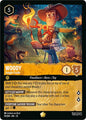 Disney Lorcana Wilds Unknown Woody - Jungle Guide 15/204 Legendary Near Mint Cold Foil