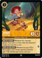 Disney Lorcana Wilds Unknown Jessie - Lively Cowgirl 20/204 Super Rare Near Mint Cold Foil