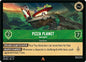 Disney Lorcana Wilds Unknown Pizza Planet - Spaceport 102/204 Rare Near Mint Cold Foil