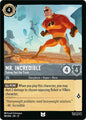 Disney Lorcana Wilds Unknown Mr. Incredible - Taking Out the Trash 185/204 Uncommon Near Mint