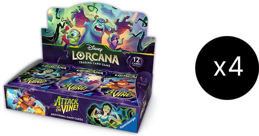 Lorcana TCG Attack of the Vine! Booster Box Case
