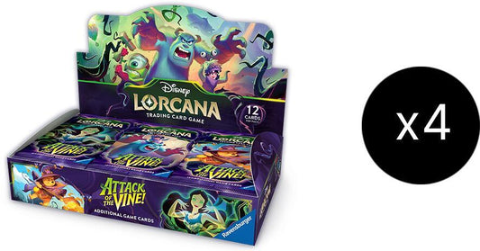Lorcana TCG Attack of the Vine! Booster Box Case